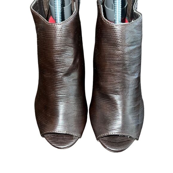 Women's Ann Marino Brown Boots Size 7 - Picture 1 of 11